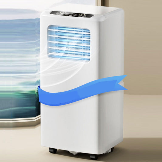  Climatiseur Portable Pour Grande Pièce, Unité Intelligente Avec Télécommande, Refroidissement Rapide, Déshumidificateur, Mode Veille Silencieux, Kit De Fenêtre Inclus, Oscillation à 120 ° Pour La Mais