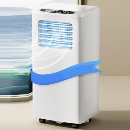  Climatiseur Portable, Unité De Climatisation Intelligente Avec Télécommande, 48dB Fonctionnement Silencieux, Déshumidificateur Et Ventilateur, Minuterie 24H, Pas De Fenêtre Requise, Pour Le Bureau De