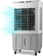 GENERIC Refroidisseur évaporatif Robuste, Ventilateur Mobile à Volume D'air élevé Avec Réservoir 50L, Persienne Réglable Pour Le Refroidissement Et L'humidification De L'entrepôt D'atelier Industriel
