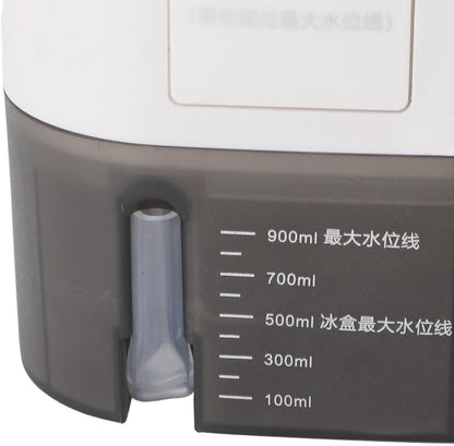  ZJchao Colloir à Air à évaporation Compacte 12W 900 Ml Ventilateur De Refroidissement Personnel Alimenté Par USB Avec Fonction à 3 Vitesses Double Fonction De Brumisation Et 7 Couleurs Lumière De