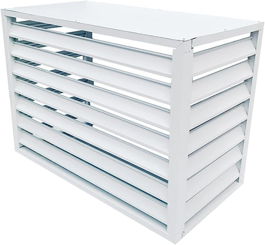  Housse De Protection Pour Climatiseur Extérieur – Protection Contre Les Intempéries – Protection Antivol Pour Climatisation Décorative Pour Unités Extérieures Et Protection élégante De La
