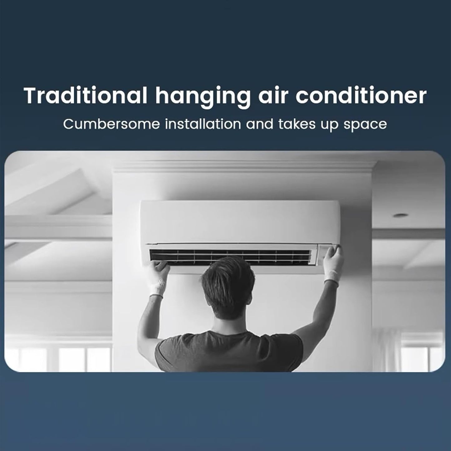  Ventilateur Rafraîchisseur D'Air Pour Pièce | Ventilateur Rafraîchisseur D'Air | Appareil De Ventilation Trois Vitesses Avec Chargeur Sans Fil Pour Maison Chambre Camping Car Salle De Bain