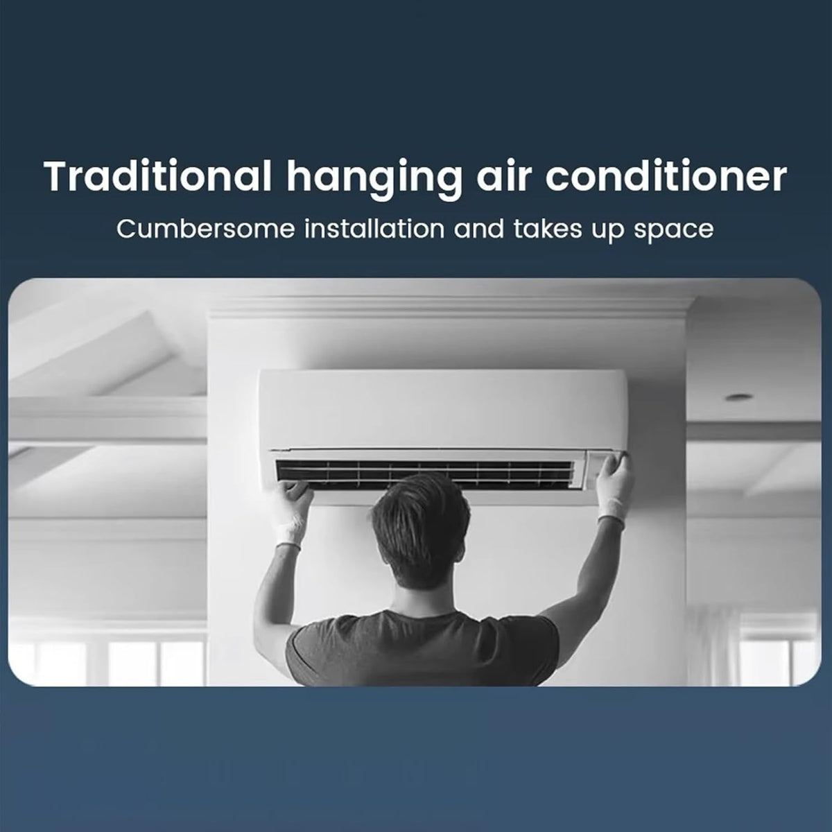  Ventilateur Rafraîchisseur D'Air Pour Pièce | Ventilateur Rafraîchisseur D'Air | Appareil De Ventilation Trois Vitesses Avec Chargeur Sans Fil Pour Maison Chambre Camping Car Salle De Bain