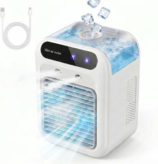  Climatiseur Portable (humidificateur D'air LENFA4) Ivoire Blanc (bouton Contrôle)
