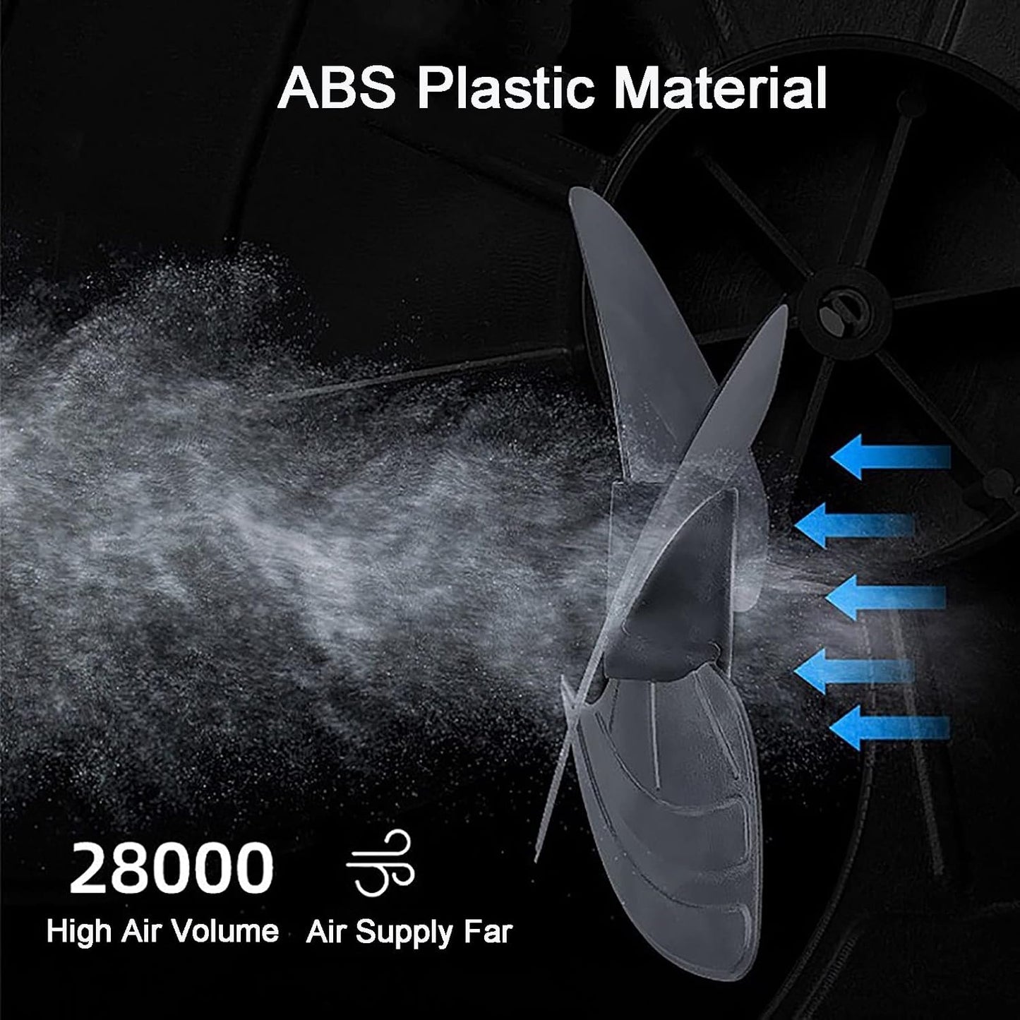  Ventilateur De Refroidisseur D'air Évaporatif Commercial, Humidificateur Industriel, Climatiseur 3 En 1, Grand Réservoir D'eau De 55 L, Moteur Puissant Pour Un Refroidissement Efficace
