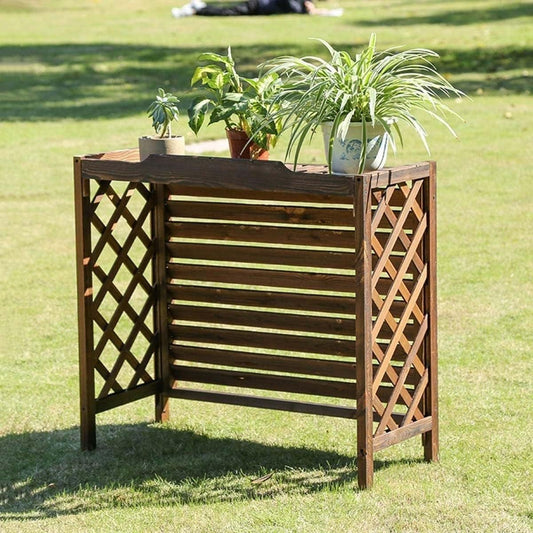  Housses De Protection Pour Climatiseurs Extérieurs, écran Décoratif De Protection Pour Climatiseurs, Abri Pour Poubelles, Barrière Pour équipements De Piscine, Pièce