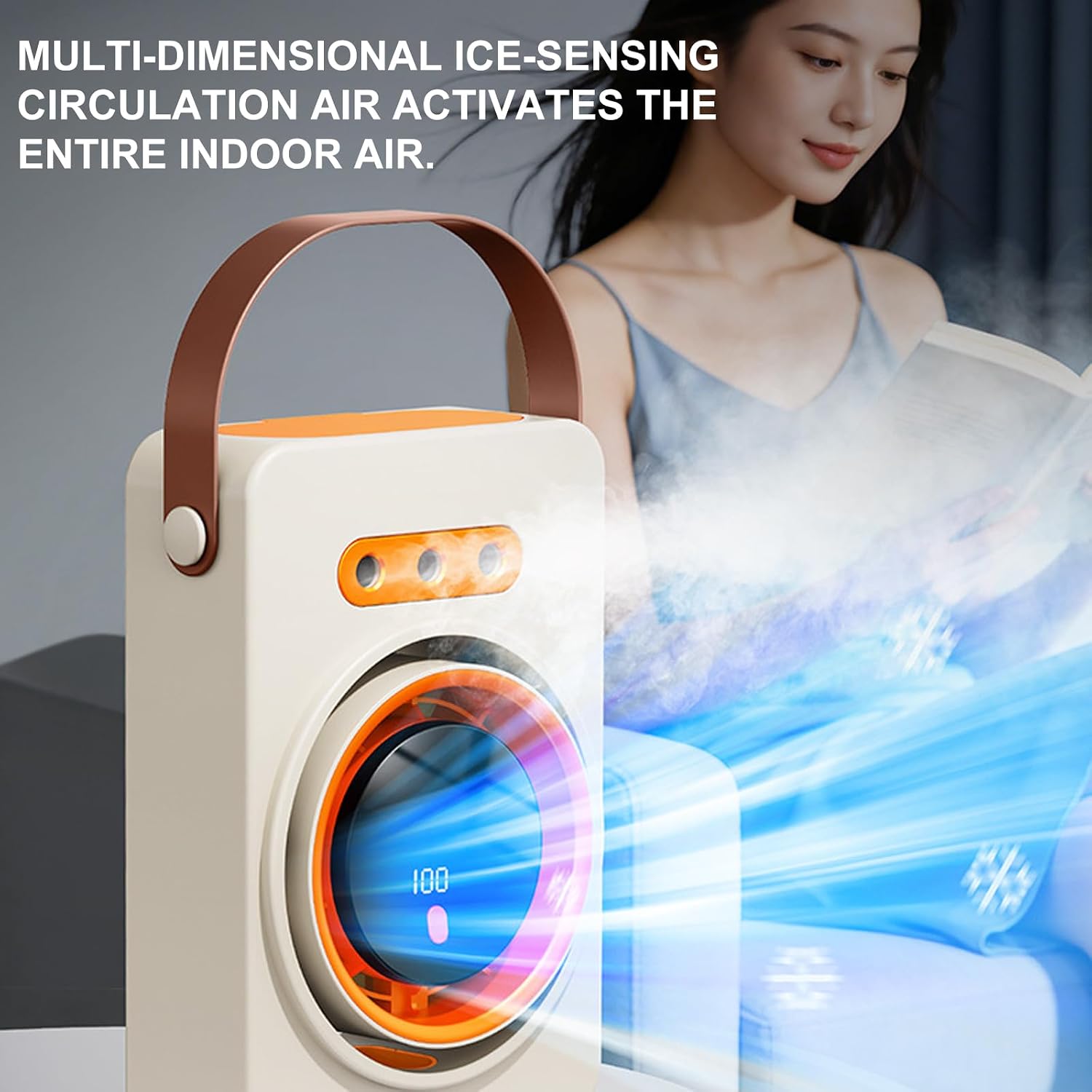  Petit Ventilateur De Climatisation Portable Avec Humidificateur De Bureau
