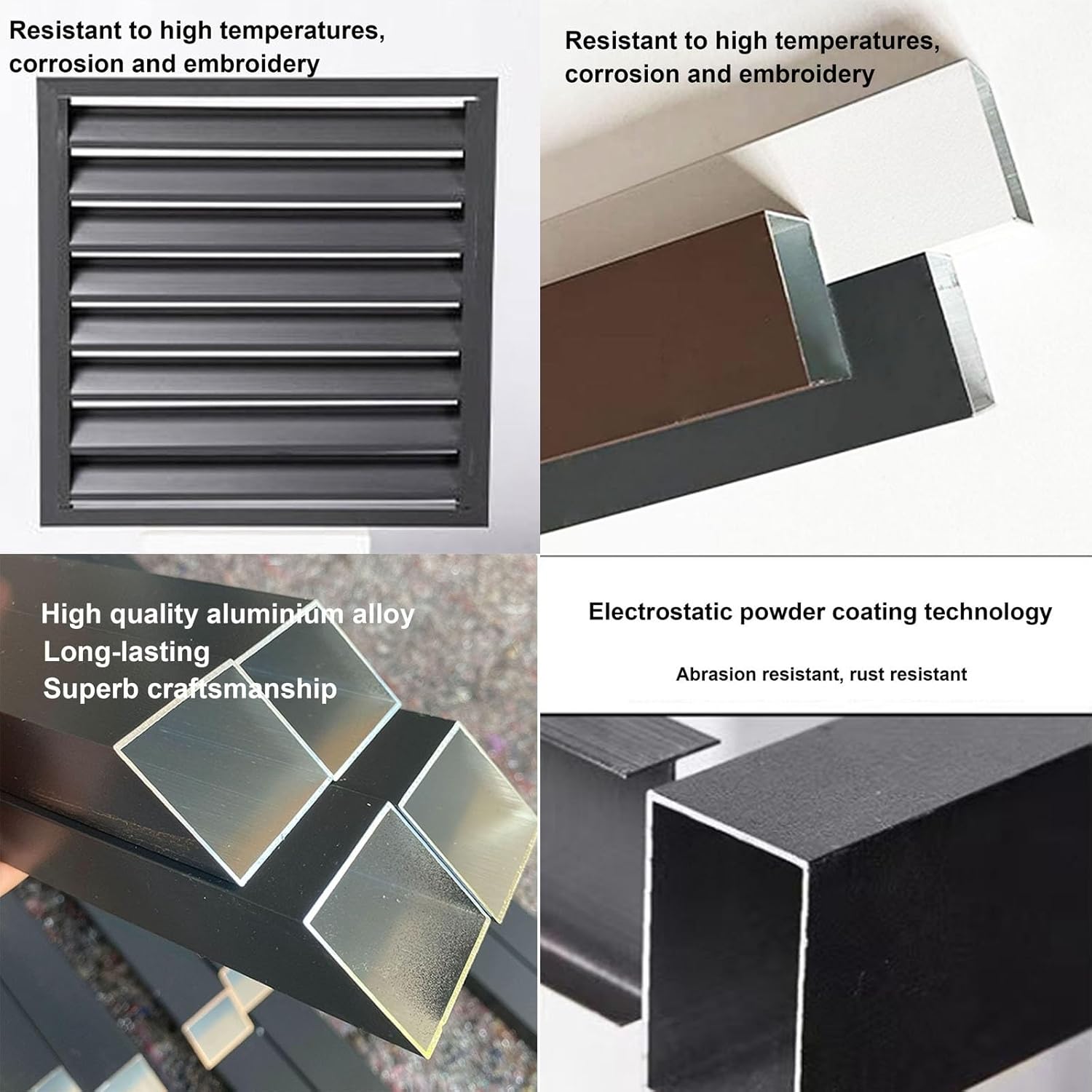 GENERIC Housse De Protection Pour Climatiseur Extérieur – Clôture De Protection En Aluminium Pour Climatisation Et Pompe à Chaleur, Bouclier Résistant Aux Intempéries, Idéal Pour Les Unités De Climatisation