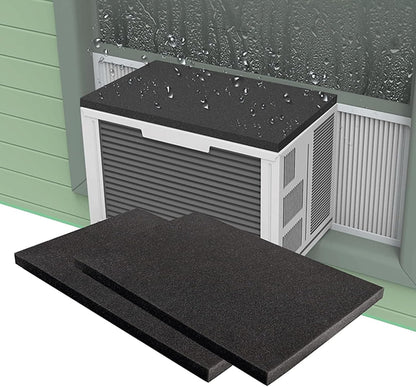  Coussin De Climatiseur, Mousse AC, Barrière Magnétique Contre Le Bruit, Plateau Réglable, 61 X 43,2 X 8,6 Cm, Réduit Le Bruit Et Le Mouvement, Poêle Anti-vibrations Portable Pour Intérieur, Extérieur