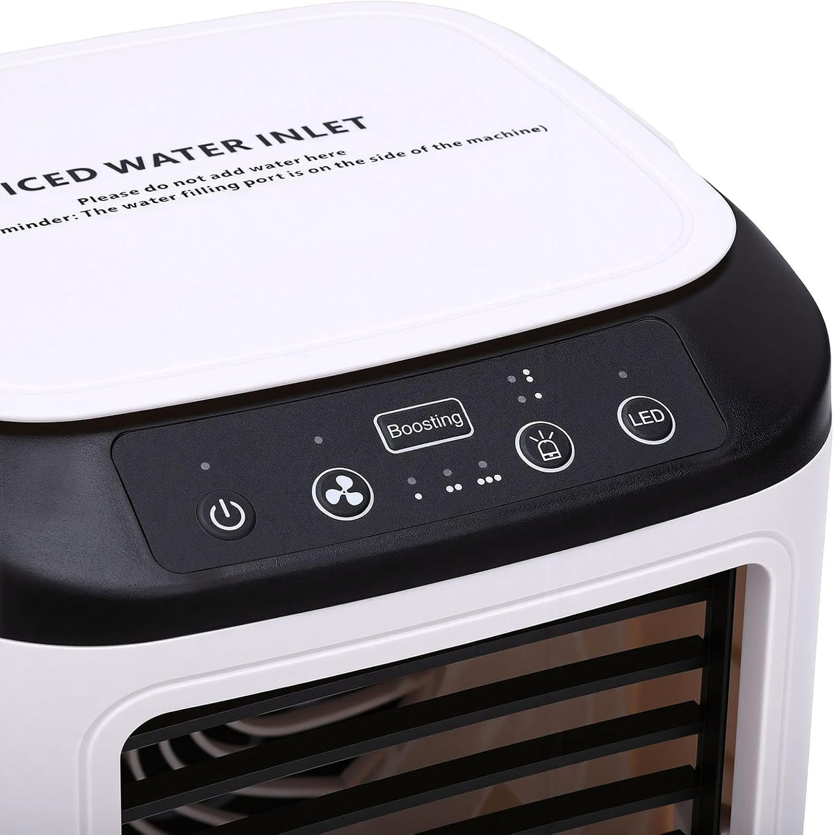  Climatiseur Portable, Mini Ventilateur D'humidification Avec 3 Vitesses Et 2 Modes De Brume Pour Bureau, Table De Nuit, Maison, Bureau, Voiture, Voyage En Plein Air
