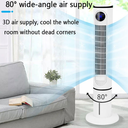 GENERIC Ventilateur De Tour De Refroidisseur D'air évaporatif Portable, 3 Vitesses De Sommeil Mode Silencieux, Télécommande, 80 Oscillation, 12H Minuterie Pour Bureau à Coucher Utilisation à La Maison
