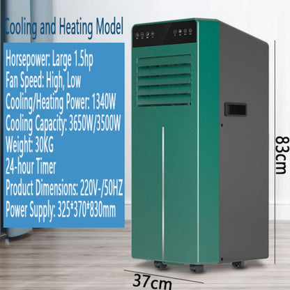 GENERIC Climatiseur Portable, Refroidissement Et Déshumidificateur économe En énergie, Fonctionnement Silencieux, Affichage Numérique, Kit De Fenêtre, Minuterie De 24 Heures, Oscillant à 120° Pour Chambre Et