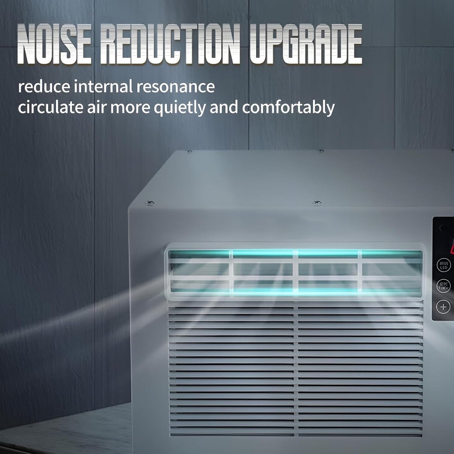  Climatiseur Portable, Refroidisseur Personnel 550W Et Déshumidificateur Pour Les Chambres Jusqu'à 5m2.Énergie Efficace, Fonctionnement Silencieux Avec Télécommande.Idéal Pour Chambre à Coucher, Dortoi