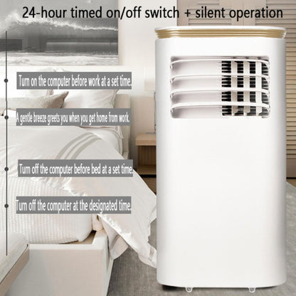 GENERIC Climatiseur Portable, Refroidissement Et Déshumidificateur économe En énergie, Fonctionnement Silencieux, Affichage Numérique, Kit De Fenêtre, Minuterie De 24 Heures, Oscillant à 120° Pour Chambre Et