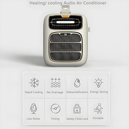  Climatiseur Portable, Refroidissement Rapide 5121 BTU, AC/DC 24 V, 3 Vitesses De Ventilation, Minuterie De Déshumidification Pour Camping-Car, Tente Et Usage Extérieur