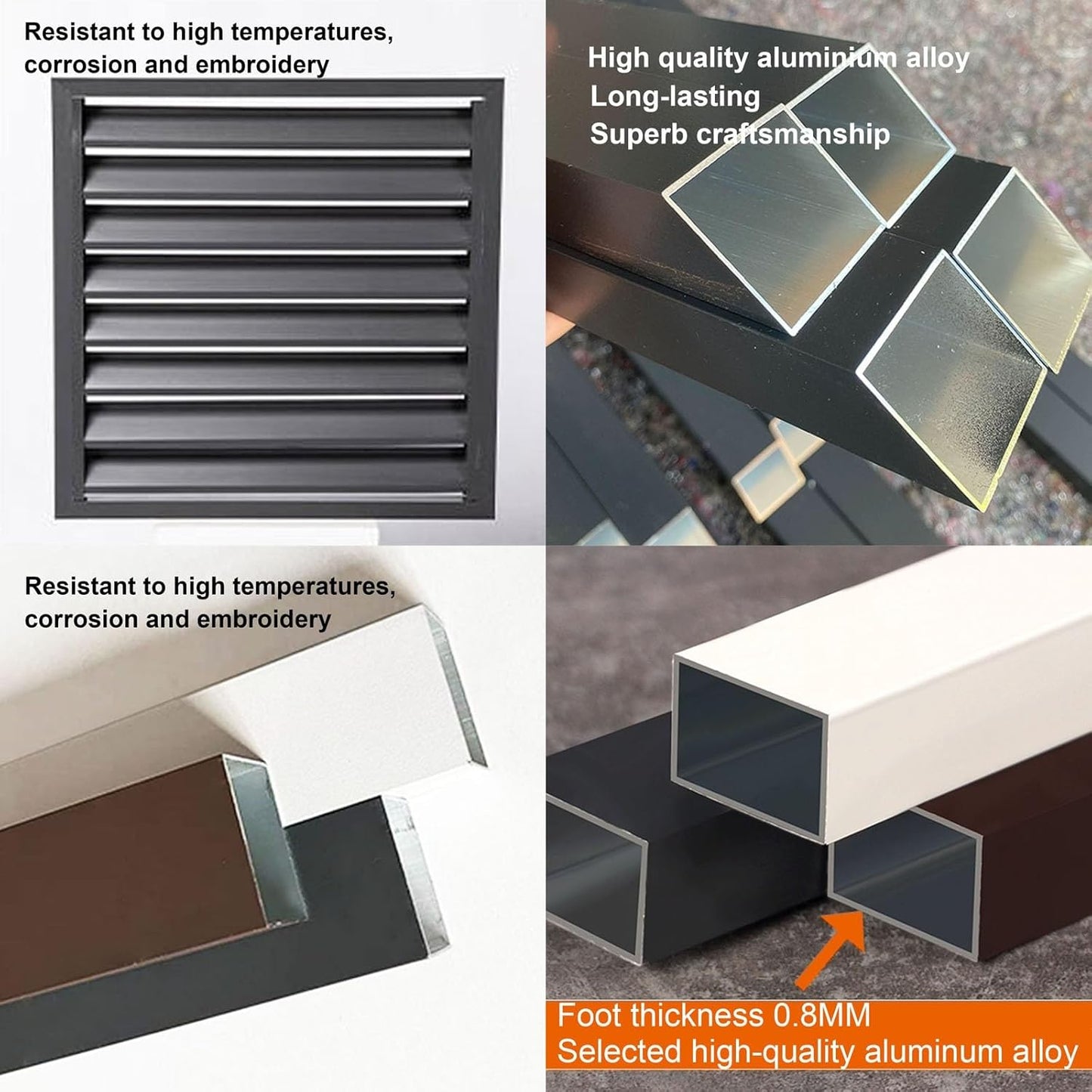 GENERIC Housse De Protection Pour Climatiseur D'extérieur – Protection En Aluminium Pour Pompe à Chaleur Résistante Aux Intempéries Pour Unités Extérieures, Cachette élégante Pour Unité De Climatisation