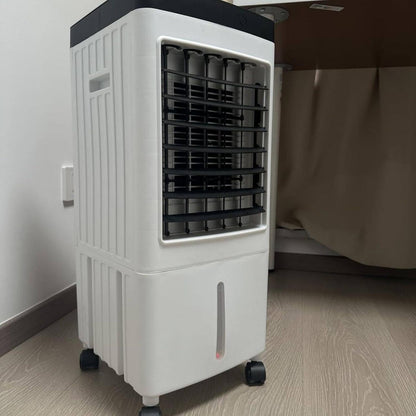  Ventilateur Climatiseur Portable 15L, Rafraîchisseur D'air Par évaporation Sans Fenêtre, 3 Vitesses Et Minuterie 7,5 H Pour Appartement, Chambre Ou Bureau RemoteControl