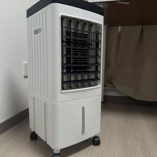  Ventilateur Climatiseur Portable 15L, Rafraîchisseur D'air Par évaporation Sans Fenêtre, 3 Vitesses Et Minuterie 7,5 H Pour Appartement, Chambre Ou Bureau RemoteControl