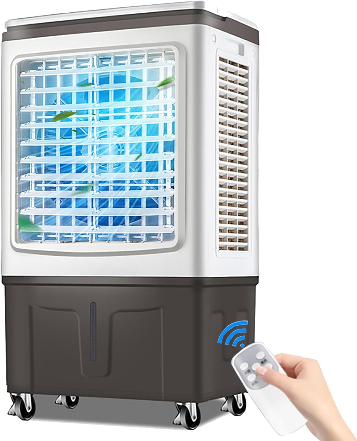 GENERIC Refroidisseur D'air Portable Avec 3 Modes Et Vitesses, Refroidissement Par évaporation, Léger Et Silencieux Pour La Maison, Bureau, Utilisation En Plein Air