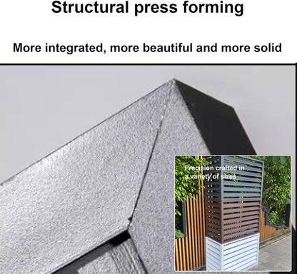  Housse De Protection Pour Climatiseur Extérieur – Imperméable Et Anti-poussière – Housse De Protection Pour Climatiseur – Réduction Du Bruit – Matériau Extérieur Résistant Aux Intempéries – S'adapte à
