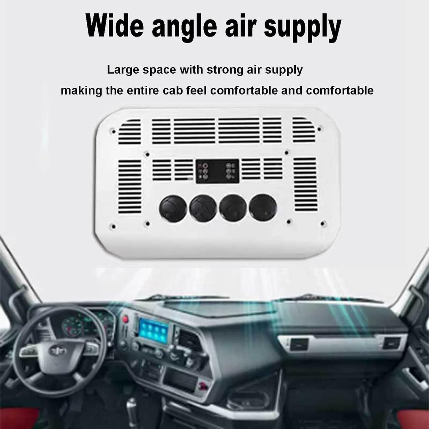  Climatiseur CC 12 V/24 V Pour Camping-car, Camion, Bateau, Automobile, Camping-car, Remorque De Voyage – Solution De Refroidissement Efficace