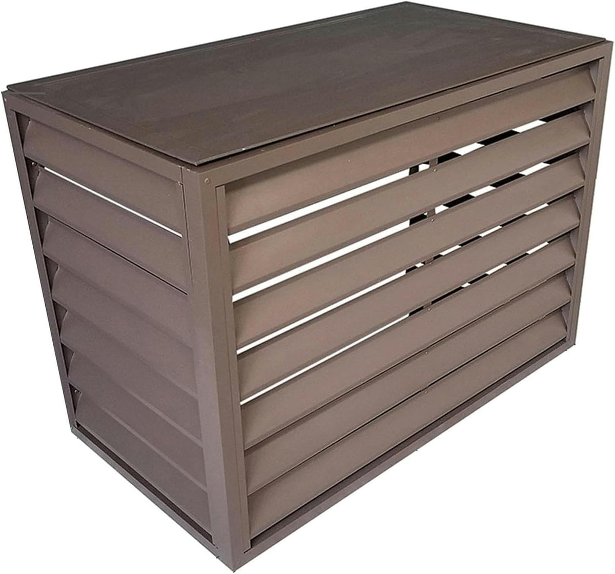  Mini Housse En Aluminium Pour Climatisation | Protection Pour Climatiseur Extérieur Et Pompe à Chaleur | Housse Résistante Aux Intempéries Pour Unités Extérieures | Ajustement Universel Pour Toutes