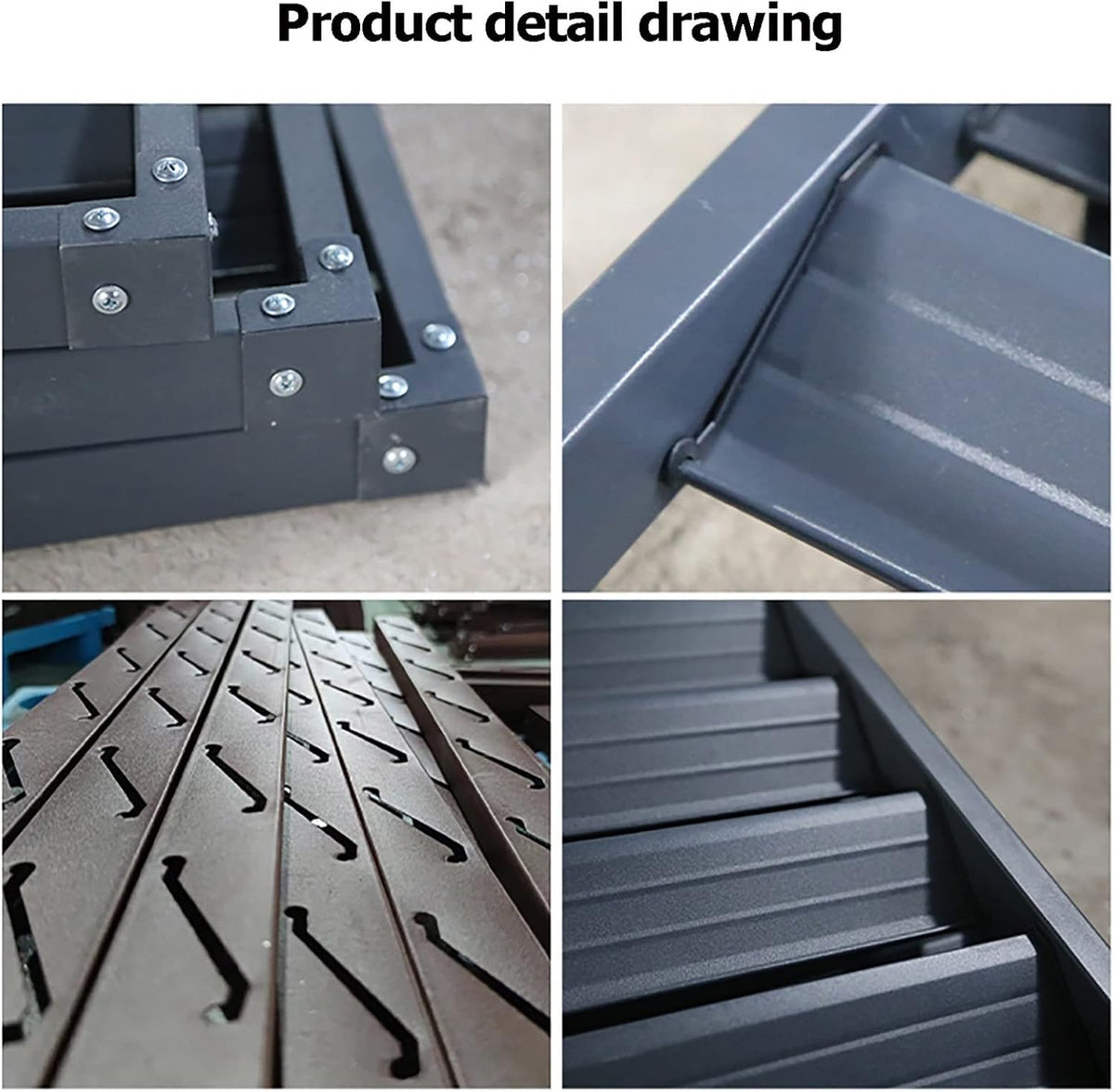 GENERIC Housse De Climatiseur En Aluminium Toutes Saisons – Protection Extérieure Pour Unités Centrales De Climatisation Et Boîtiers à Ordures – Design à Persiennes Autonomes – Bouclier Résistant Aux