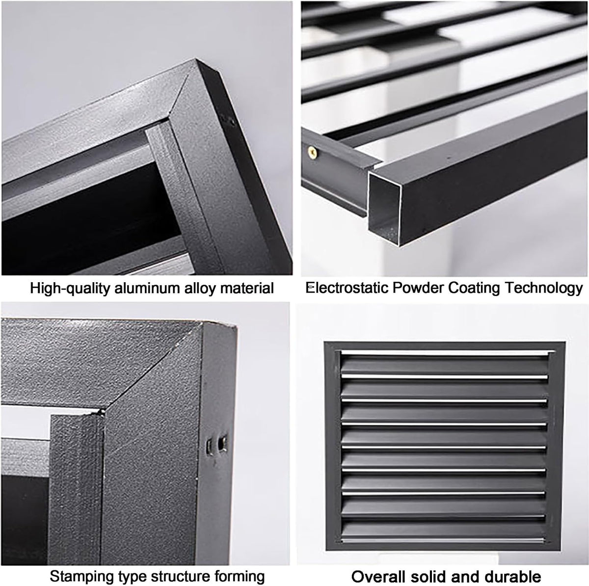  Housse De Protection Pour Climatiseur Extérieur, Protection De Pompe à Chaleur En Aluminium, Housse Résistante Aux Intempéries, Gris Et Blanc, Taille : 110X, Parfaite Pour Une Utilisation Toute