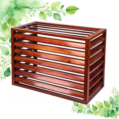  Cache Climatisation Cache Clim Caisson Anti Bruit Pompe à Chaleur Protection Moteur Climatisation Cache Climatiseur Exterieur Aluminium L100*W50*H70(1.5P)