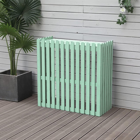 GENERIC Écran De Clôture Robuste Pour Climatiseur Extérieur Et Protection - Vert - Taille De L'insert - Couvertures De Climatisation Pour L'extérieur Pour Cacher La Housse De Protection Du Condensateur