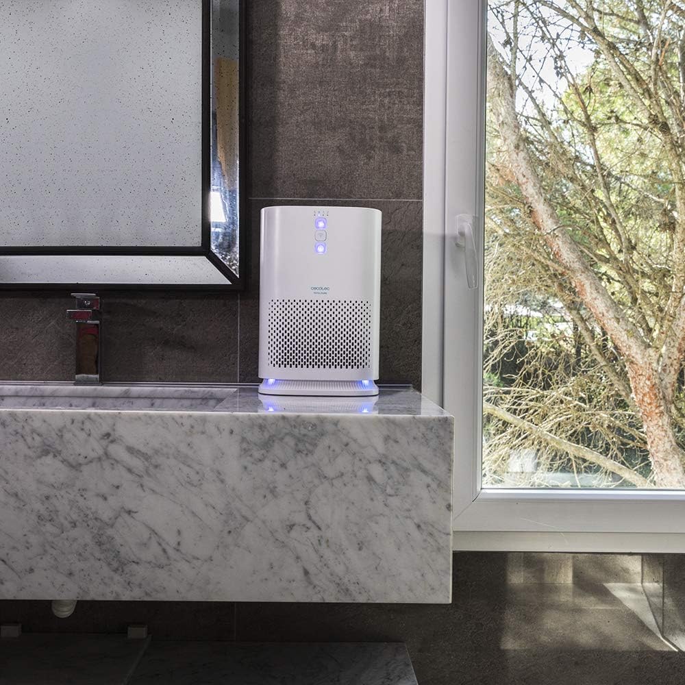  Cecotec Purificateur D'air TotalPure Connected 7500 Connected Purificateur D’air Avec 600 CADR, 200 M3 De Surface Couverte, écran LED Et Contrôle Via Wi-Fi. (1500 Connected)