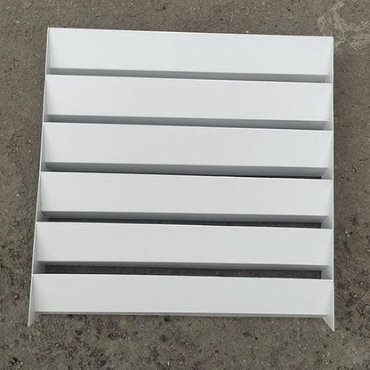 GENERIC Climatiseur Extérieur R 60 X 60 Cm Pare-vent Réglable Protection Anti-tourbillon Pour Unités Extérieures Empêche L'air De Souffler Directement