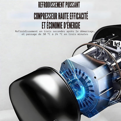 GENERIC Climatiseur D'extérieur Portable, Refroidissement Et Chauffage Pour Camping-car, Caravane, Camping-car, Tente Et Camion, Réfrigération, Déshumidification, Design Compact