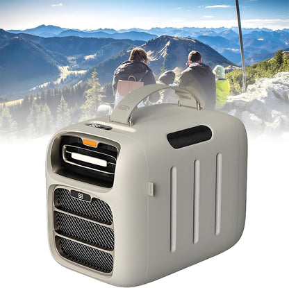  Climatiseur Portable, Refroidissement Rapide 5121 BTU, AC/DC 24 V, 3 Vitesses De Ventilation, Minuterie De Déshumidification Pour Camping-Car, Tente Et Usage Extérieur
