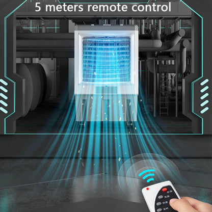 GENERIC Climatiseur Portable Avec Oscillation à 120°, Minuterie De 12 Heures, Arrêt Automatique Intelligent, Grand Réservoir D'eau, Pas Besoin De Tuyau Pour La Maison, Le Bureau, Le Camping