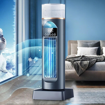  Ventilateur De Refroidissement De Climatiseur Portable, Humidificateur Silencieux Sans Lame Avec Minuterie Et Télécommande, Humidificateur Refroidisseur D'air Par évaporation Pour Salon