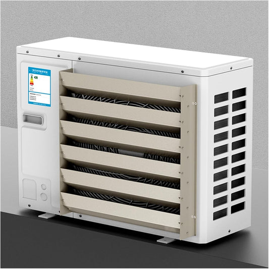  Unité De Climatisation Extérieure 65 X 65 Cm Barrière Coupe-vent Pour Protection Du Compresseur, écran De Clôture Pour Climatiseur, Condensateur