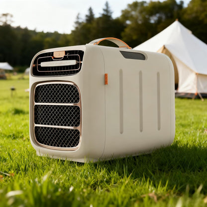 GENERIC Climatiseur D'extérieur Portable, Refroidissement Et Chauffage Pour Camping-car, Caravane, Camping-car, Tente Et Camion, Réfrigération, Déshumidification, Design Compact