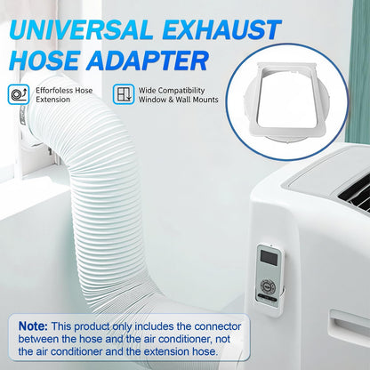  Tuyau Climatiseur Mobile Adaptateur Clim Fenetre,Climatiseur Adaptateur De Tuyau De Fenêtre Interface,pour Climatiseur Mobile 160mm Coupleur De Tube Extension Raccord Tuyau Pièce De Raccord