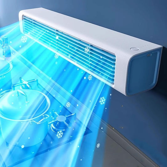  Ventilateur De Refroidissement Compact Avec Télécommande, 3 Vitesses, Conduit D'air Long Pour Chambre à Coucher, Bureau.Conception Sans Lame Silencieuse, Oscillation De 60 Degrés, Bureau Portable Ou S