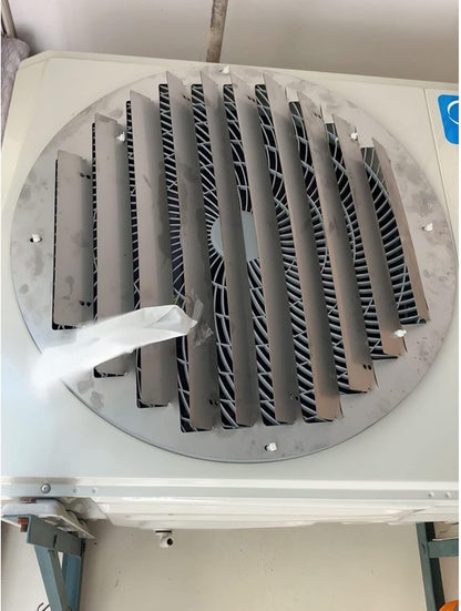  Déflecteur De Climatiseur En Acier Inoxydable Pour Unités Extérieures, écran De Clôture De Protection De Climatiseur Moderne, Couvercle De Guide D'air