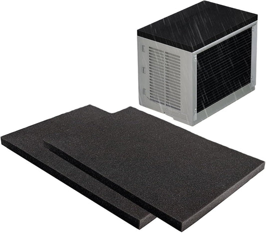  Coussin De Climatiseur, Mousse AC, Barrière Magnétique Contre Le Bruit, Plateau Réglable, 61 X 43,2 X 8,6 Cm, Réduit Le Bruit Et Le Mouvement, Poêle Anti-vibrations Portable Pour Intérieur, Extérieur