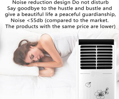  Climatiseurs Portables, Refroidisseur D'air évaporatif à Volume D'air Circulant De 300 M3/h Avec Oscillation à 90°, AC Portable Pour Chambre, Fonction De Minuterie 24 H Pour La Cuisine De La Chambre