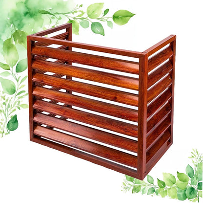  Cache Climatisation Cache Clim Caisson Anti Bruit Pompe à Chaleur Protection Moteur Climatisation Cache Climatiseur Exterieur Aluminium L100*W50*H70(1.5P)