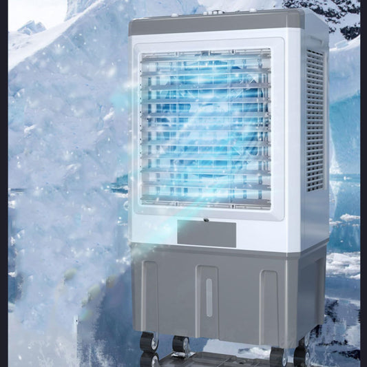 GENERIC Climatiseur Portable Avec Oscillation à 120°, Minuterie De 12 Heures, Arrêt Automatique Intelligent, Grand Réservoir D'eau, Pas Besoin De Tuyau Pour La Maison, Le Bureau, Le Camping
