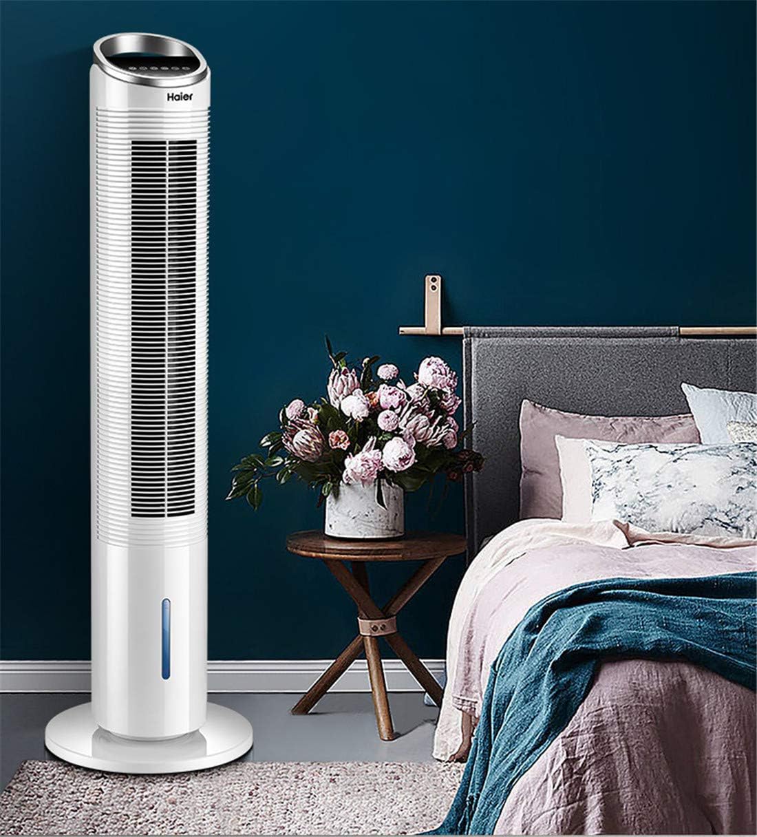  Ventilateurs Colonne Air Climatiseur Refroidisseur Portable 3 En 1 Réglable Mobile Silencieux Air Purifiant Pour Maison Bureau Camping (Remote Control)