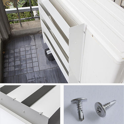  Grille De Protection Pour Grille D'aération Pour Climatiseur, Unité Extérieure – Persiennes Anti-soufflage Direct, Housse De Guidage Du Vent