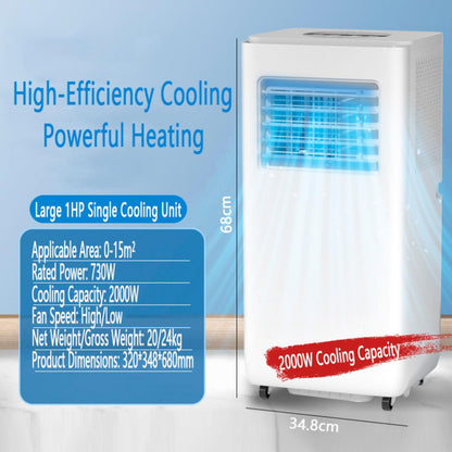  Climatiseur Portable Smart AC Unit Déshumidificateur De Refroidissement Rapide Mode De Sommeil Silencieux 24H Minuterie Kit De Fenêtre Inclus Pour La Chambre à Coucher