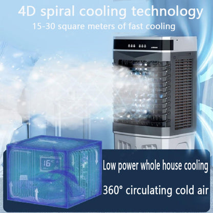 GENERIC Climatiseur Portable Avec Oscillation à 120°, Minuterie De 12 Heures, Arrêt Automatique Intelligent, Grand Réservoir D'eau, Pas Besoin De Tuyau Pour La Maison, Le Bureau, Le Camping