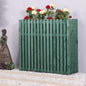  Clôture En Bois Massif Pour Climatiseur – Couverture D'intimité Extérieure Et Support Pour Plantes, Anti-corrosion, 100 X 30 X 80 Cm, Et Solution élégante